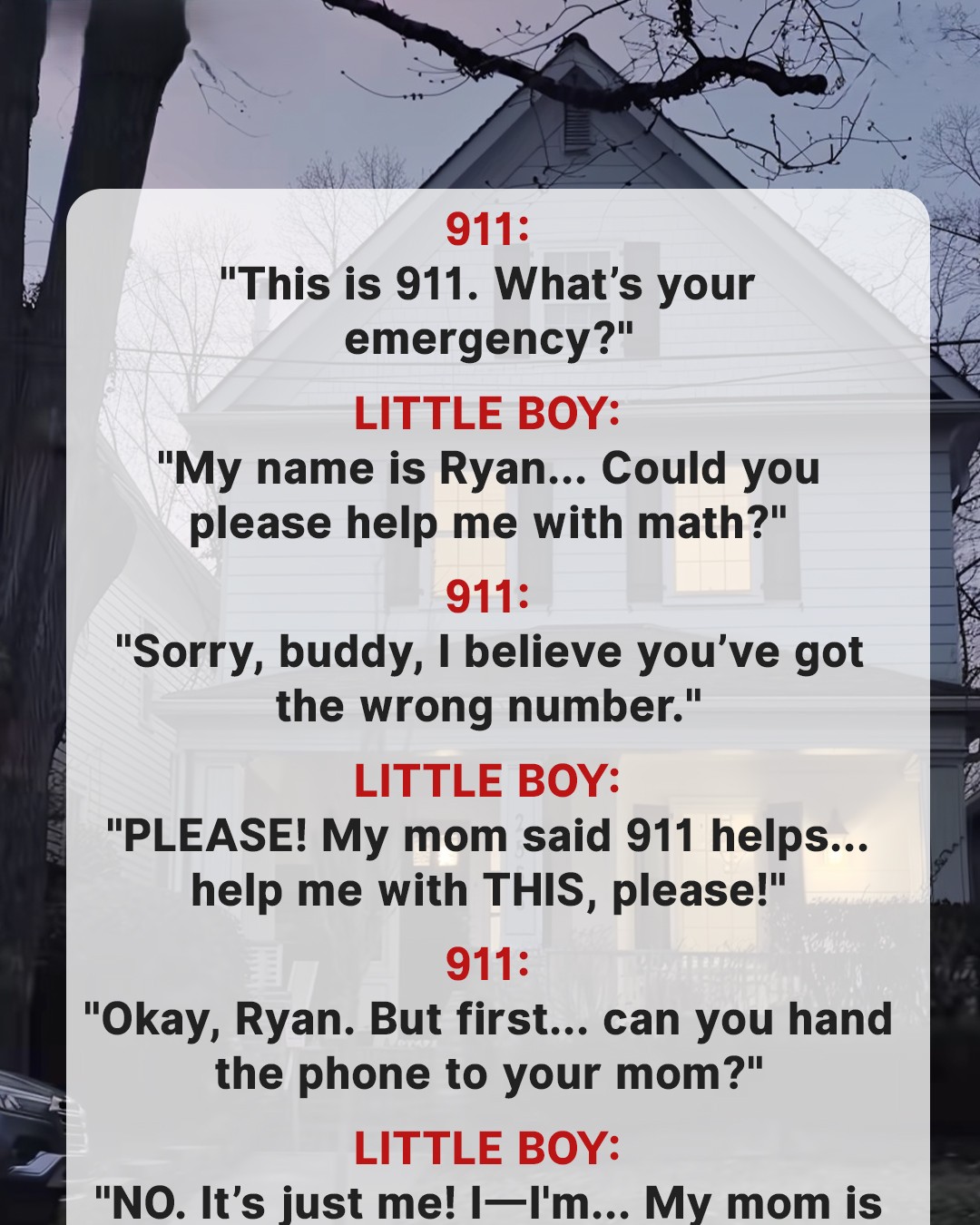 Boy Calls 911 to Ask For Help with Math, Cops Soon Realize He Needs ...